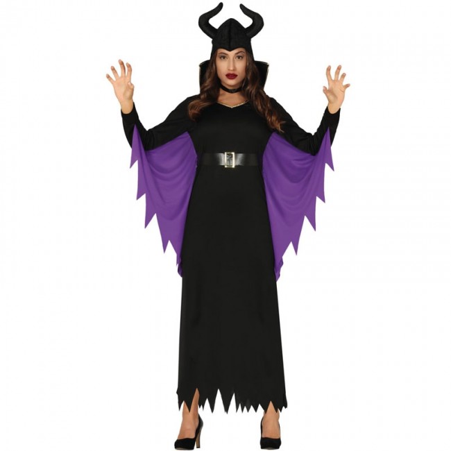 Costume Malefica Oscura donna per Halloween e serata di paura