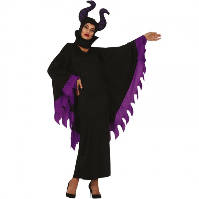 Costume Malefica donna per Halloween e serata di paura
