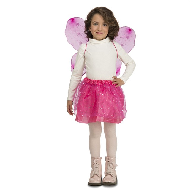 Costume Farfalla fucsia bambina
