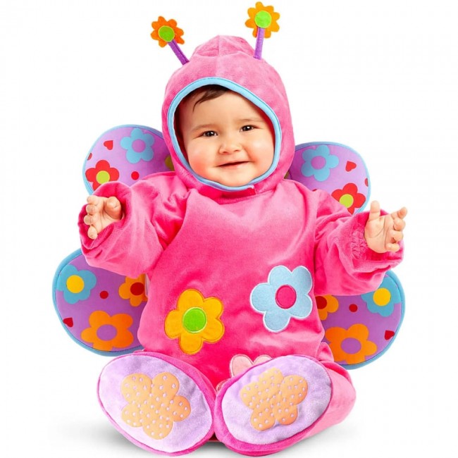 Costume Farfalla rosa per neonato