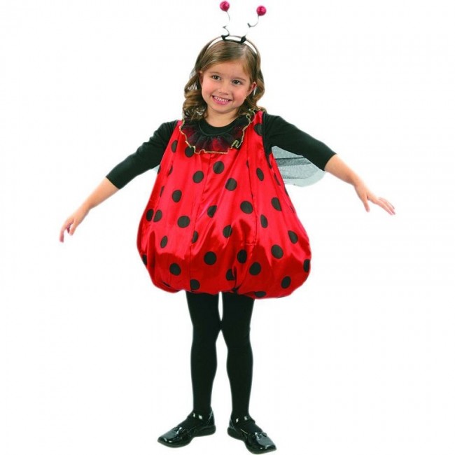 Costume Coccinella rossa bambina