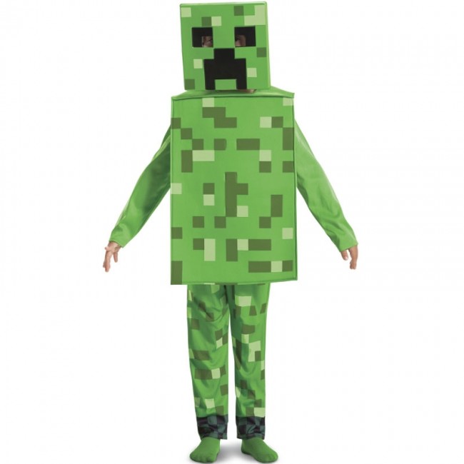 ▷ Costume Creeper dal videogioco Minecraft per bambino