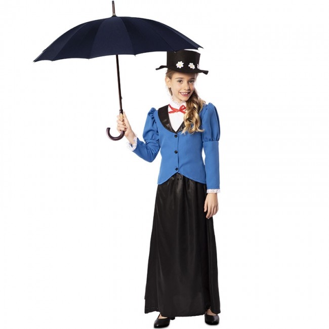 ▷ Costume Tata Mary Poppins per bambina