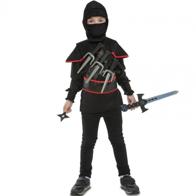 Costume Ninja con accessori per bambino