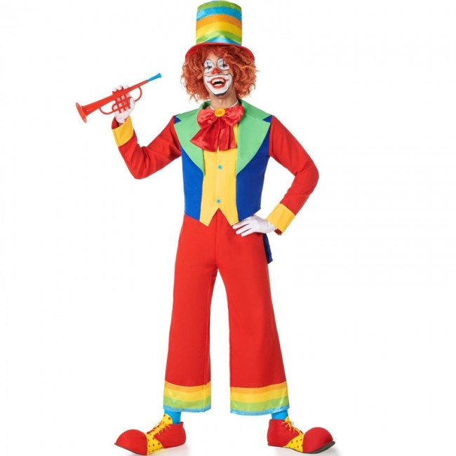 Clown circo naso rosso in plastica