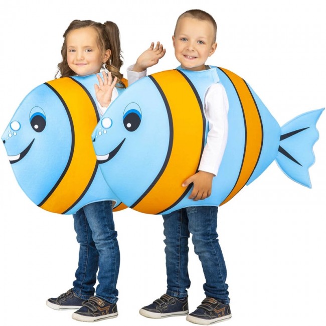Costume Pesce Azzurro bambino