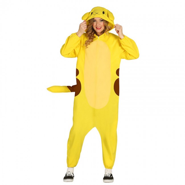 Costume Pikachu Kigurumi adulti