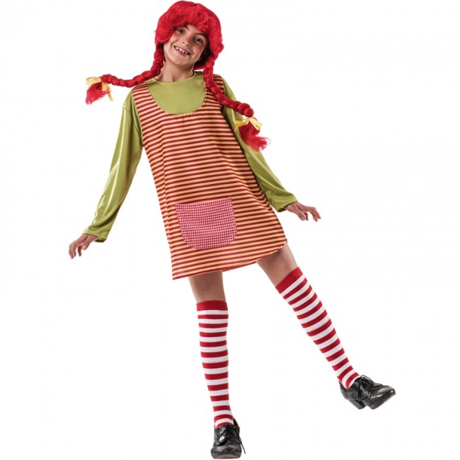 Costume Pippi Calzelunghe™ Bambina: Costumi bambini,e vestiti di