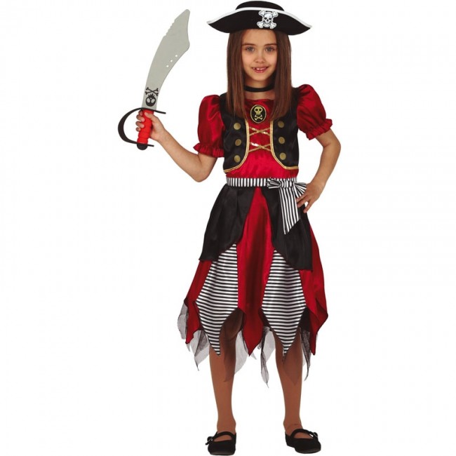 Costume Aventuriera pirata per bambina