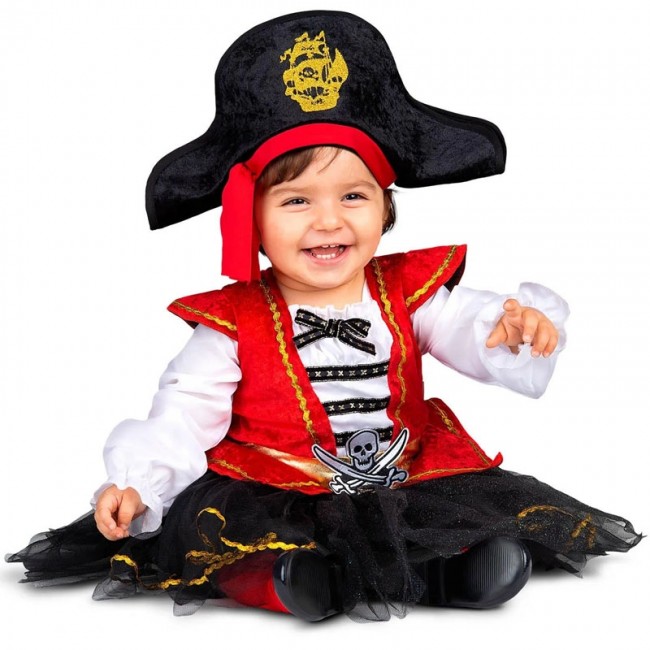 ▷ Costume Pirata dei Caraibi per neonato