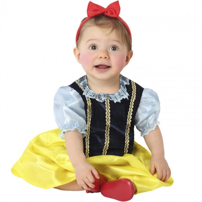 ▷ Costume Principessa Biancaneve per neonato