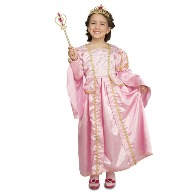 Costume da principessa con accessori per bambina