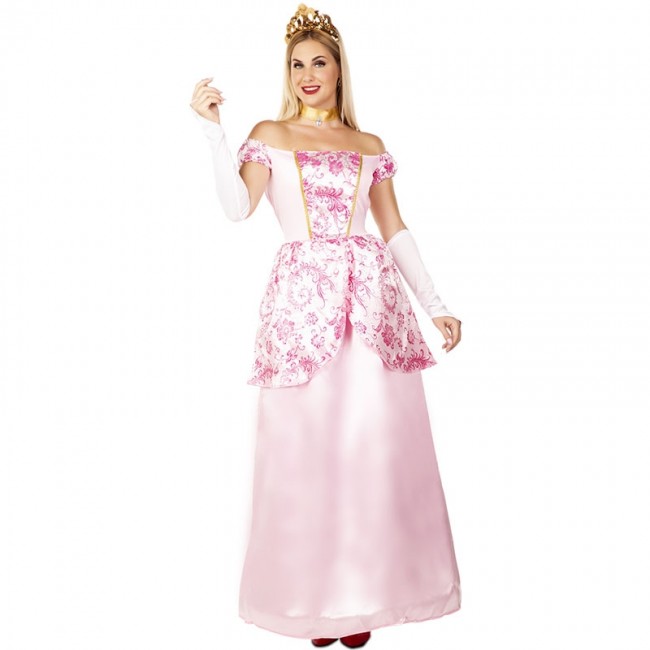▷ Costume Principessa Peach per Donna