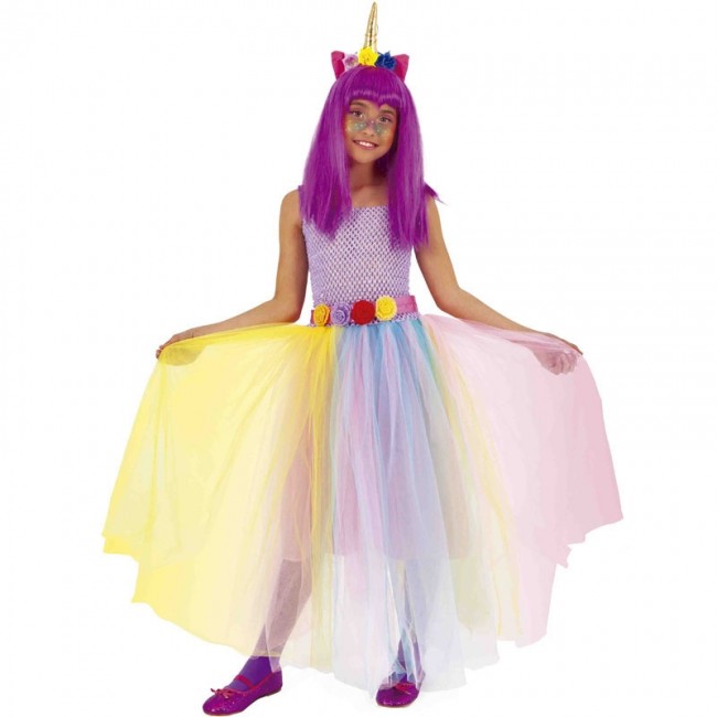 Costume Principessa unicorno per bambina