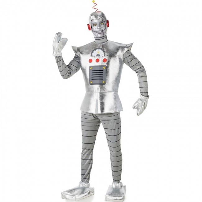 ▷ Costume Robot argento per uomo