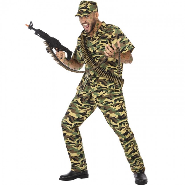 Costume Soldato militare per uomo