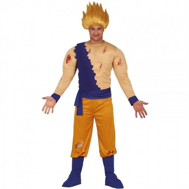Costume da Son Goku Super Saiyan per uomo