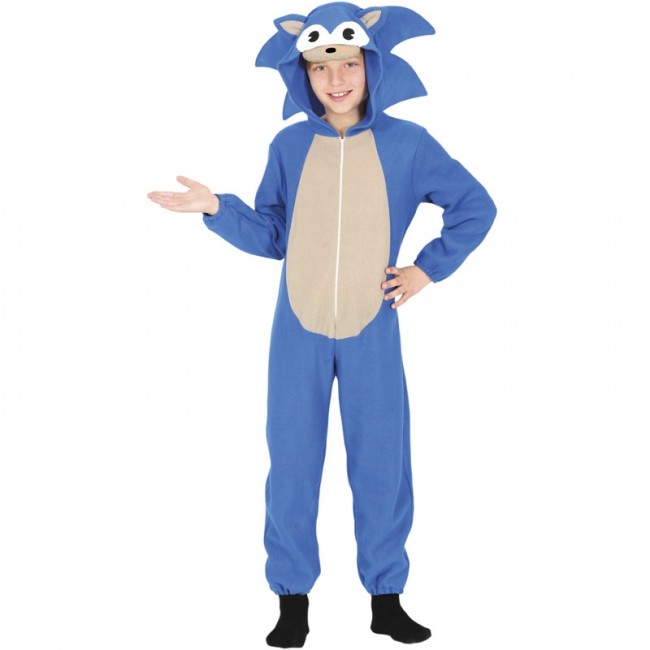 ▷ Costume Sonic Kigurumi per bambino