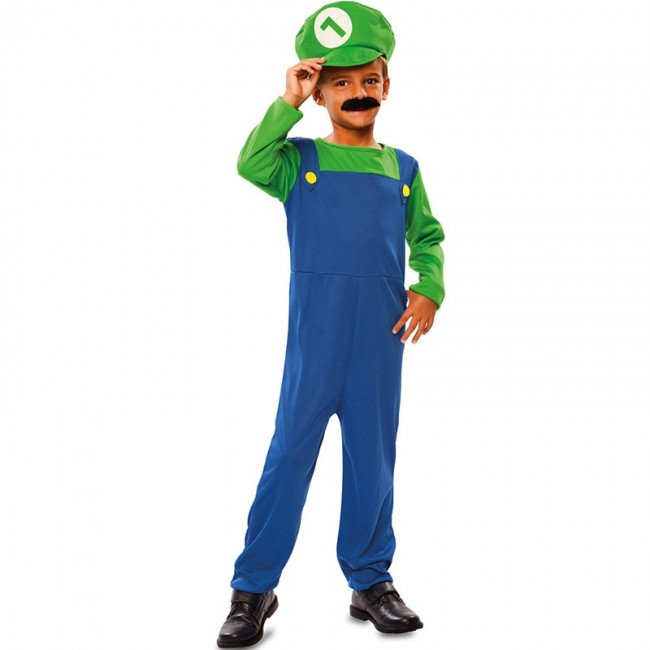Costume Idraulico Luigi bambino