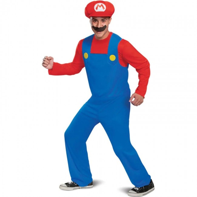 ▷ Costume Super Mario Bros per uomo