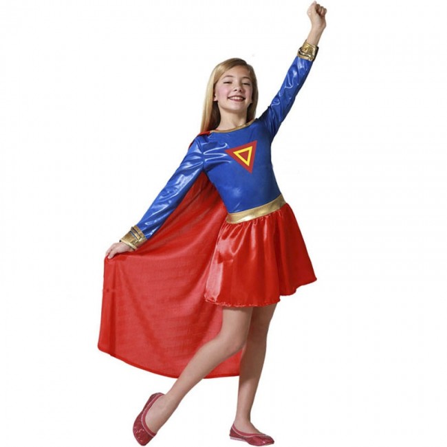 ▷ Costume Supereroina da fumetto per bambina