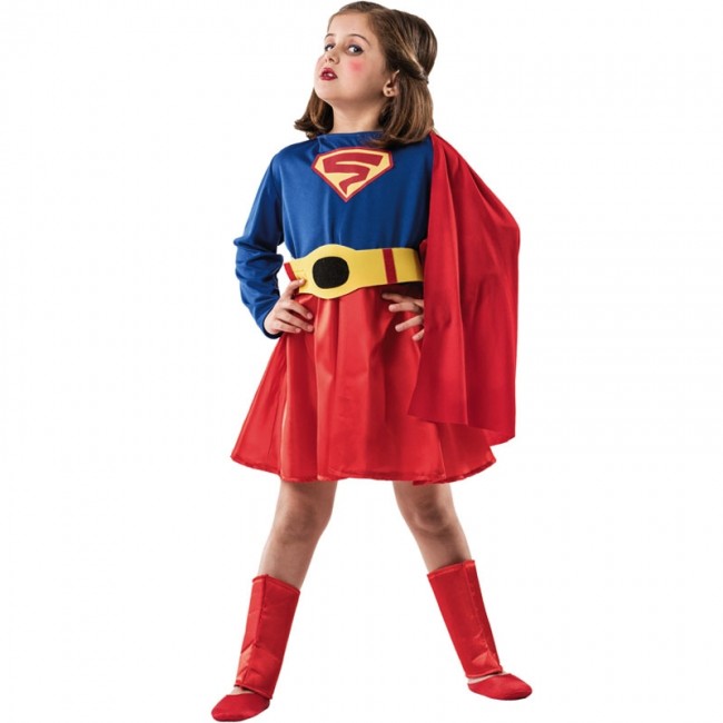 Costume da Supereroina Classica per bambina