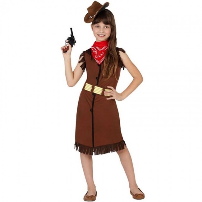 Costume Cowgirl Sceriffo bambina
