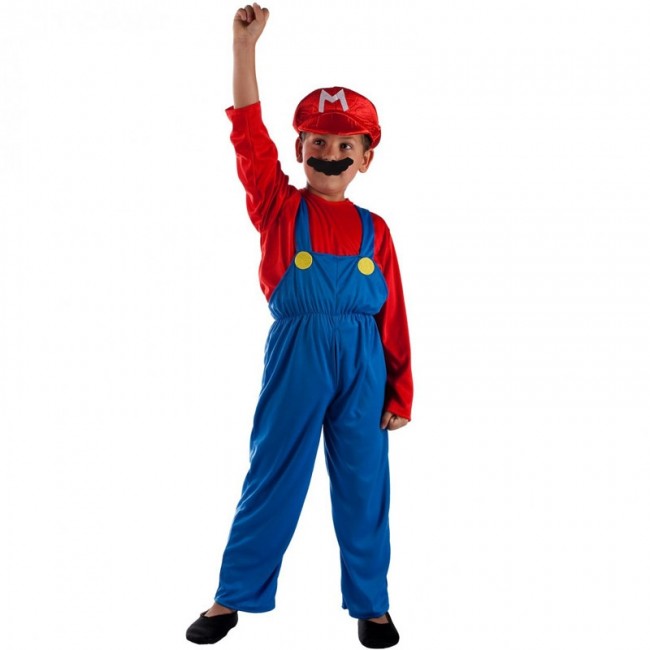 ▷ Costume Videogioco Super Mario per bambino