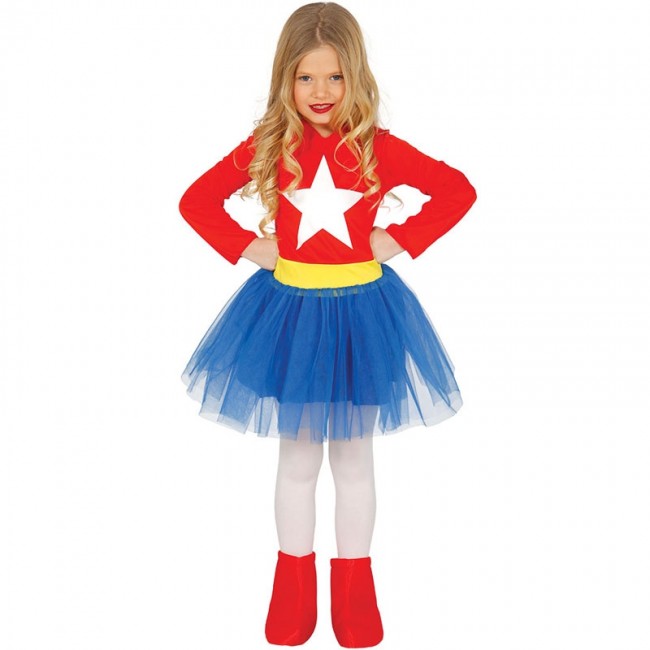 Costume Wonder Woman DC bambina