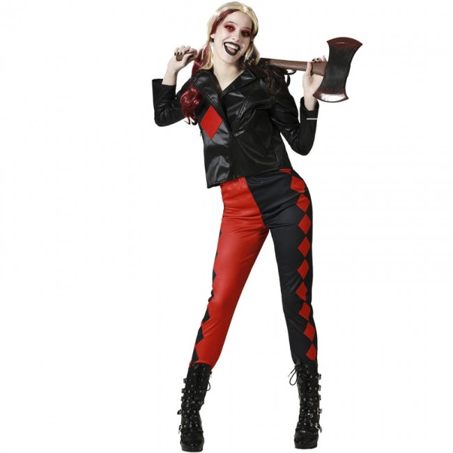 ▷ Costume Harley Quinn rombo donna più terrificante di Halloween