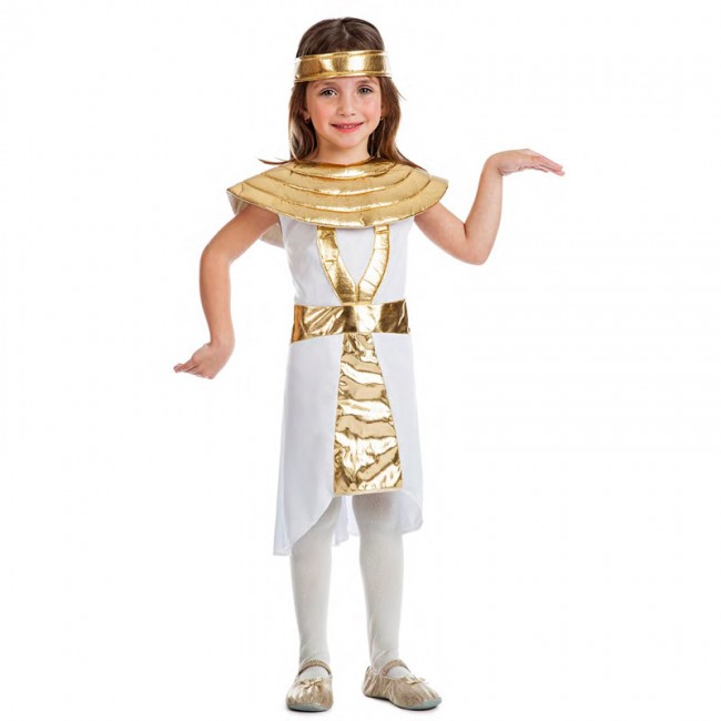 Costume da Egiziana Dorato per bambina