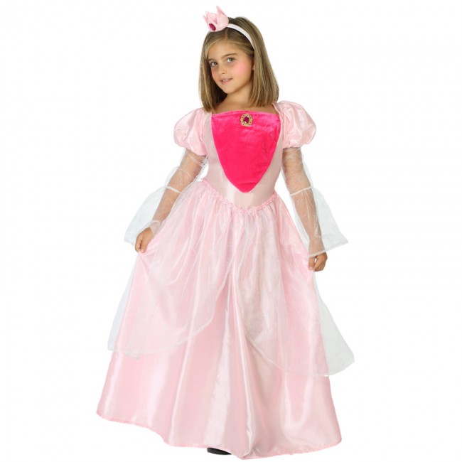 Costume da Principessa Peach per bambina