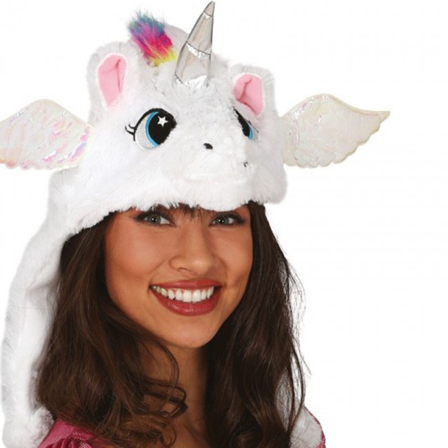 Maschera unicorno in lattice  Accessori per Carnevale e Halloween