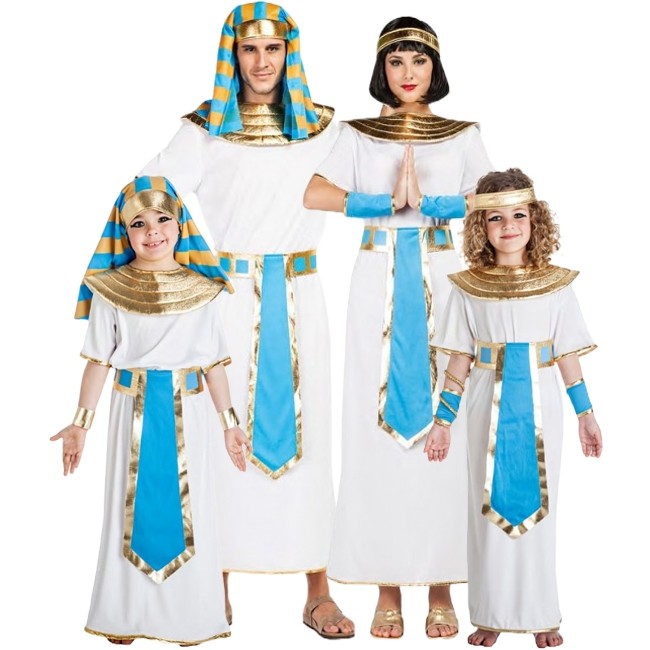 costume egiziana per i bambini Bianco Veiled
