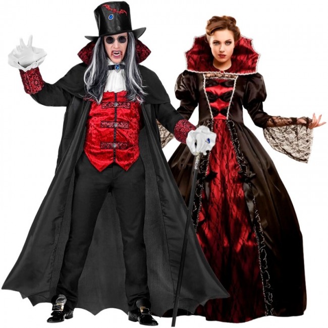 Costumi di coppia Vampiri deluxe