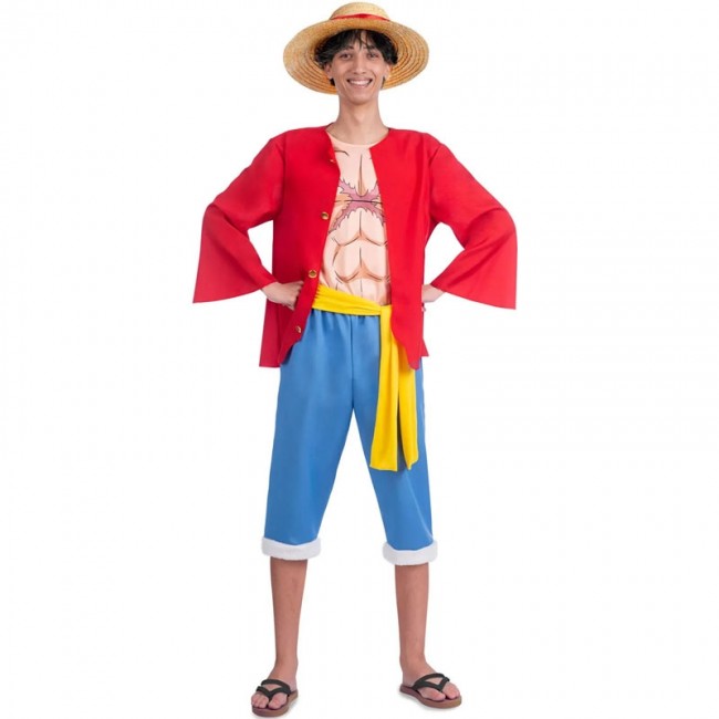 ▷ Costume Luffy di One Piece per Uomo