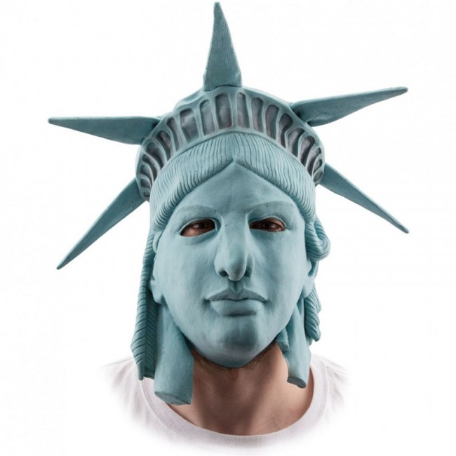 Maschera The Purge Statua della libertà