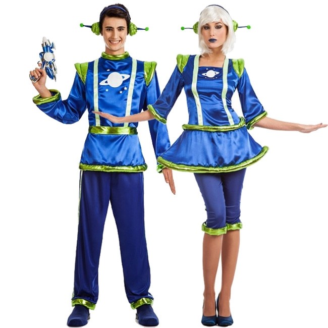 Vestiti di Carnevale di coppia alieni online
