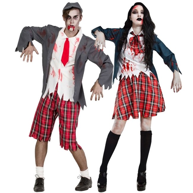 Costume da Studente zombie per bambino