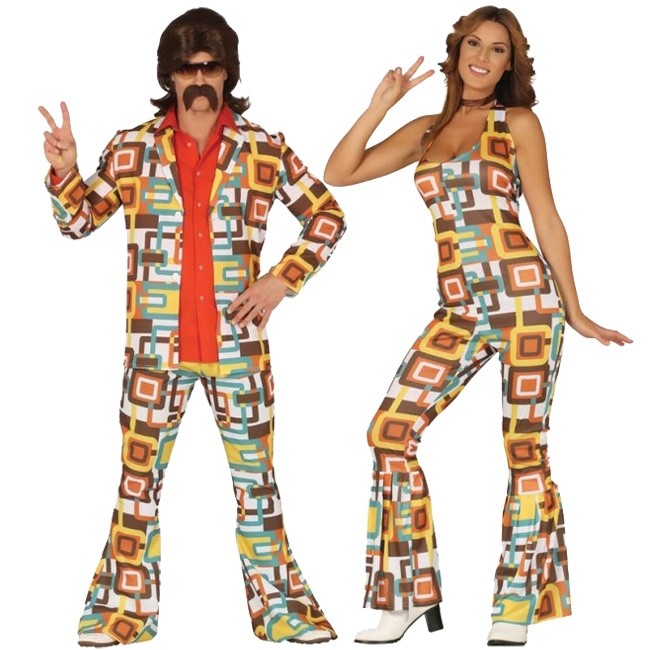 Costumi di coppia Discoteca anni 70