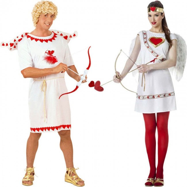 Vestiti di Carnevale di coppia Cupidos online