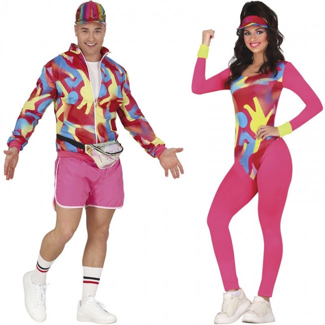 Costumi di coppia Barbie e Ken con lo skateboard