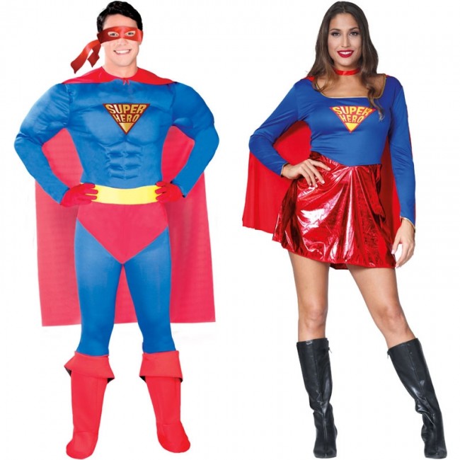 Acquista Costume da carnevale Superman da uomo Originale