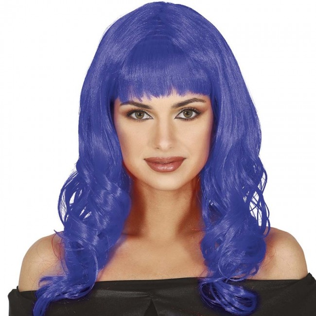 Barbie parrucca blu  Accessori per Carnevale