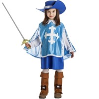 Costume governante blu da bambina per 27,50 €