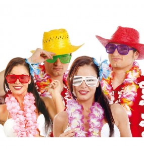 I più divertenti Occhiali Hawaii per feste in maschera