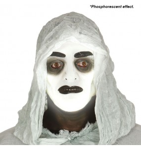 Maschera fluorescente DarkMan per poter completare il tuo costume Halloween e Carnevale
