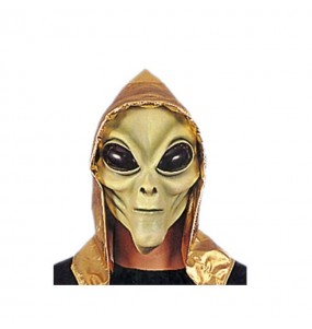 Maschera aliena per poter completare il tuo costume Halloween e Carnevale