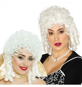 La più divertente Parrucca vintage Maria Antonietta per feste in maschera