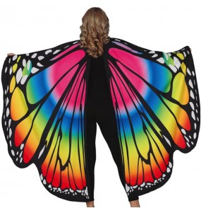 Ali multicolore di farfalla giganti